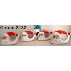 Ceramichrome 2132 Santa Napkin Rings Mold