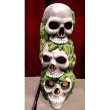 Ceramichrome 2823 Two Skull Candle Holders Mold