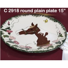 Ceramichrome 2918 15" Plain Platter Mold