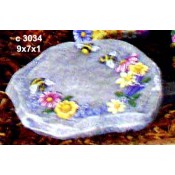 Flowers with Bees Stone mold