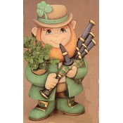 Leprechaun with Arm Pockets Mold