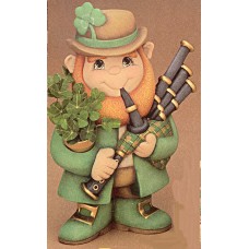 Clay Magic 694 Leprechaun with Arm Pockets Mold