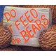 Garden Stump Bear Sign Attachment mold