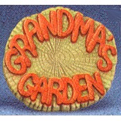 Grandma's Garden Log Slice Mold