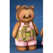 "Huggs" Bear With Garden Entrance Scene Mold
