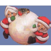 Mr. & Mrs. Santa Bulb Huggers Mold
