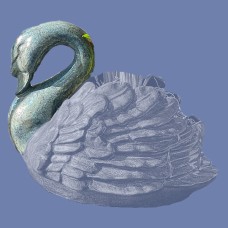 Clay Magic 622 Sitting Swan Head Mold