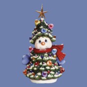 Christmas Tree Snowman Mold