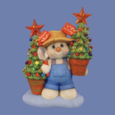 Clay Magic 2456 Snowman Christmas Tree Farmer Mold