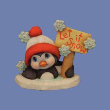 Clay Magic 2458 Penguin Ice Popper "Let it Snow" Mold