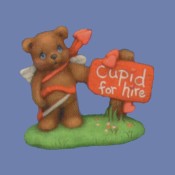 "Cupid for Hire" Bear Mold