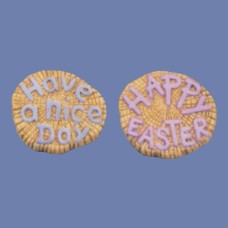 Clay Magic 2486 "Easter" and "Nice Day" Stump Box Lids Mold
