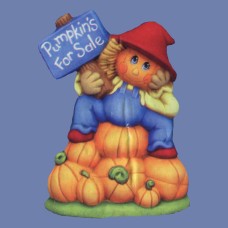 Clay Magic 2535 "Pumpkins For Sale" Scarecrow Mold