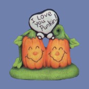 "I Love You Punkin" Pumpkins Mold