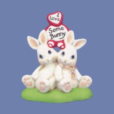 Clay Magic 2597 "I Love Some Bunny" Bunnies Mold