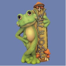 Clay Magic 2600 "Welcome" Frog Mold
