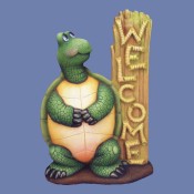 "Welcome" Turtle Mold