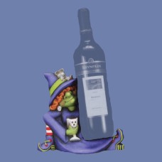 Clay Magic 2929 Winona Witch Wine/Bottle Holder Mold