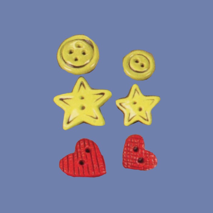 Clay Magic 2948 Assorted Buttons Mold
