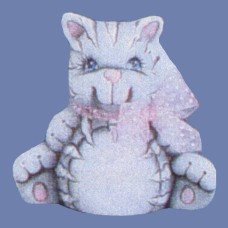 Clay Magic 3007 Gangbuster Beribboned Kitten Mold
