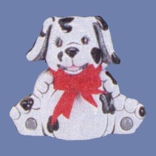 Clay Magic 3009 Gangbuster Beribboned Puppy Mold