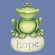 Hope Frog Oil Lamp. Mold