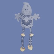 Ghost Feet and Knees Mold