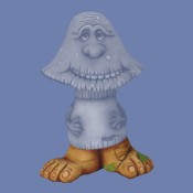 Small Dawdle Feet Mold