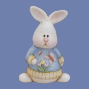Bunny with Tulips Mold