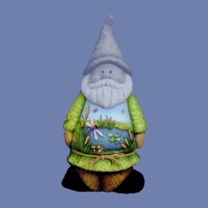 Clay Magic 3134 Gnome Standing Pond Scene Mold
