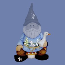 Clay Magic 3137 Gnome Sitting Plain Body Mold