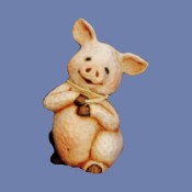 Curley Pig Mold