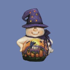 Clay Magic 3164 Medium Fence Scene Ghost Witch Mold