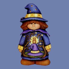 Clay Magic 3175 Boy Witch with Scene Mold