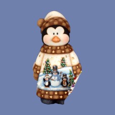Clay Magic 3210 Penguin Santa with Scene Mold