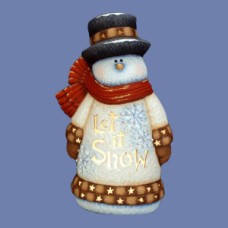 Clay Magic 3292 Plain Whittled Snowman Mold