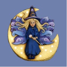 Clay Magic 3373 Samantha Fairy Witch Mold