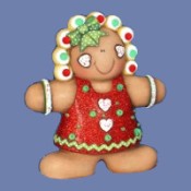 Gingerbread Girl Mold