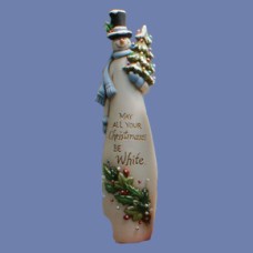 Clay Magic 3481 12.75" "White" Snowman Mold