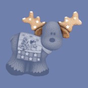 Medium Reindeer Ear/Antler Attachment Mold