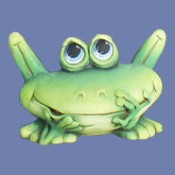 Chat Frog Mold