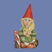 Twinkle Girl Gnome Mold