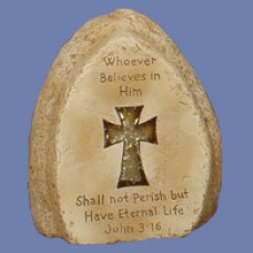 Clay Magic 3546 John 3:16 Plaque Mold