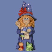 Little Miss Wicked Witch Mold