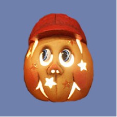 Clay Magic 3557 Brother Googly Pumpkin Mold