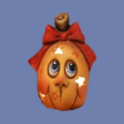 Gangbuster Mama Googly Pumpkin Mold