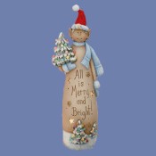 11.75" All is Merry Elf Mold