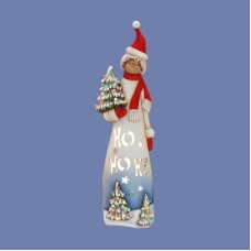 Clay Magic 3605 14.75" Trees and Stars Mrs. Santa Mold