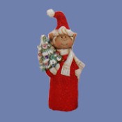 5.25" Gangbuster Ornament Size Plain Elf Mold