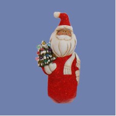 Clay Magic 3615 6.25" Gangbuster Plain Santa Mold